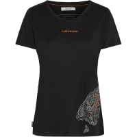 Icebreaker Mer 150 TL SS Scoop Tee 30th Anniv Women's Black