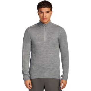 Icebreaker Icebreaker Anniversary Original LS Half Zip Metro Hthr