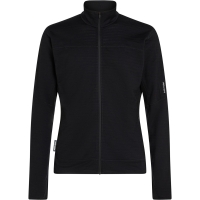 Icebreaker Mer 300 RealFleece Descend LS Zip Black