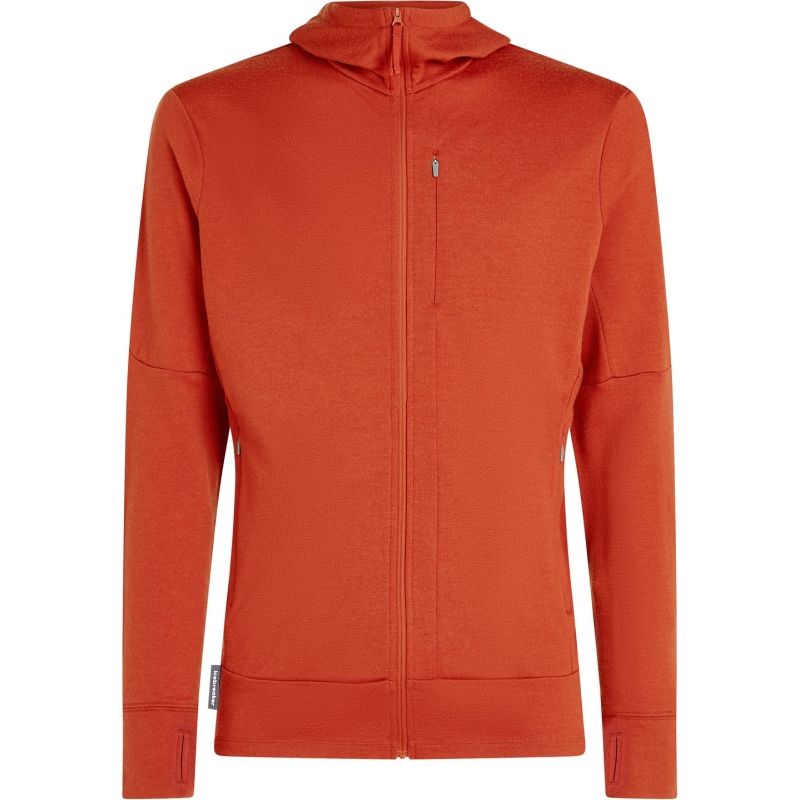 Icebreaker Mer 260 Quantum IV LS Zip Hoodie Agate