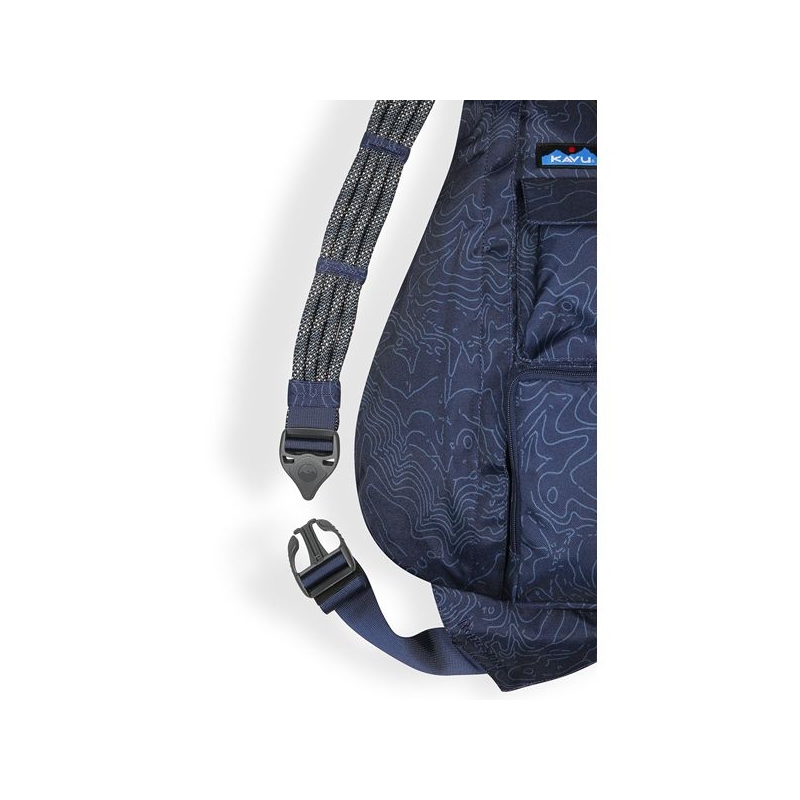 Kavu Rope Sling Navy Topo