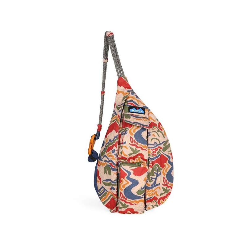 Kavu Mini Rope Bag Brush Meadow
