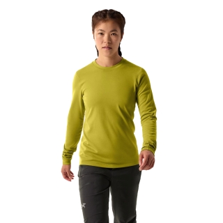 Arc'teryx Taema Thermal Crew LS Women's Olive Moss Heather