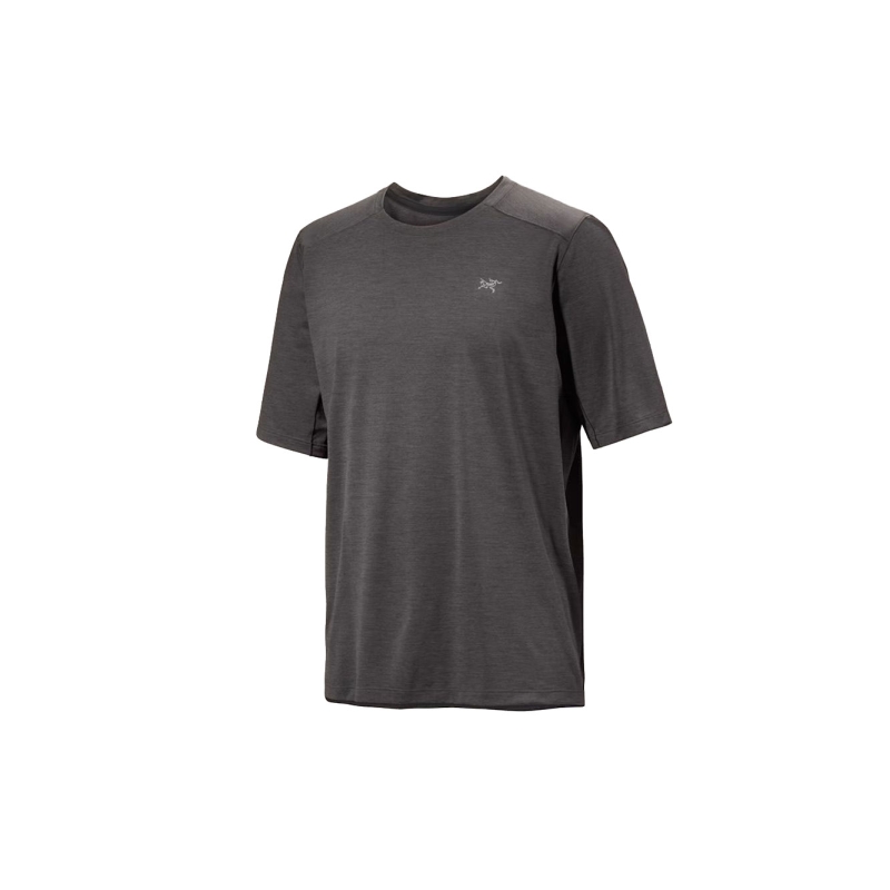Arc'teryx Cormac Crew SS Black Heather