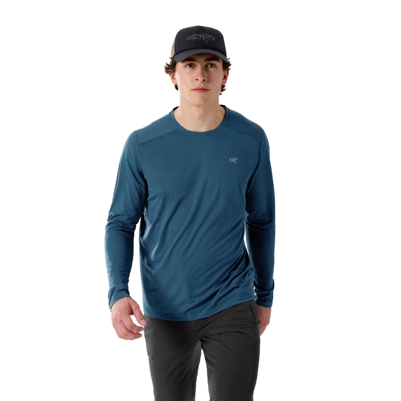 Arc'teryx Cormac Crew LS Nightscape Heather