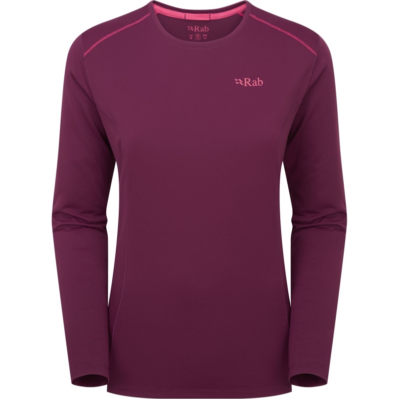 RAB Force LS Tee Women's Mulberry