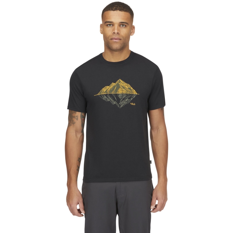 RAB Crimp Reflection Tee Beluga