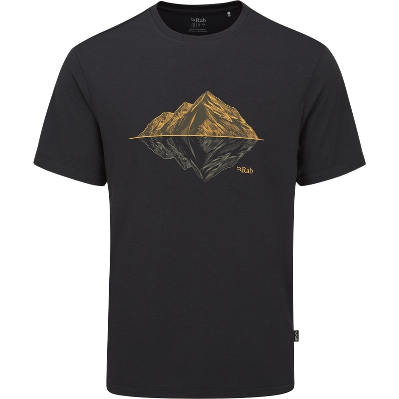 RAB Crimp Reflection Tee Beluga