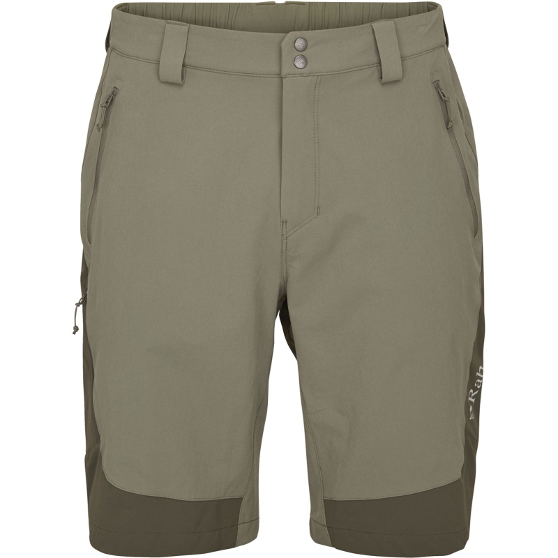 RAB Torque Mountain Shorts Light Khaki/Army
