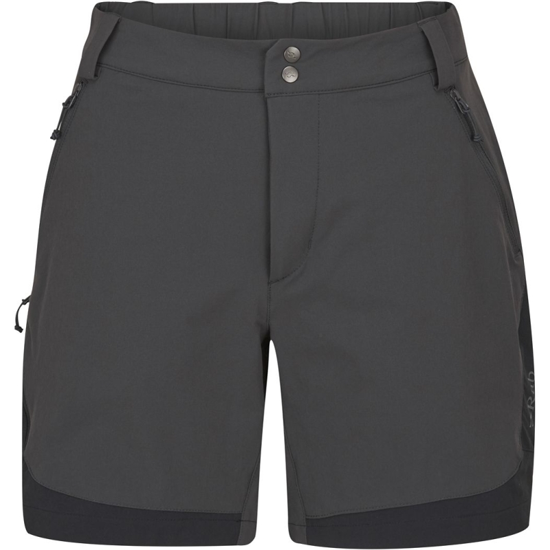 RAB Torque Mountain Shorts Women's Anthracite/Black