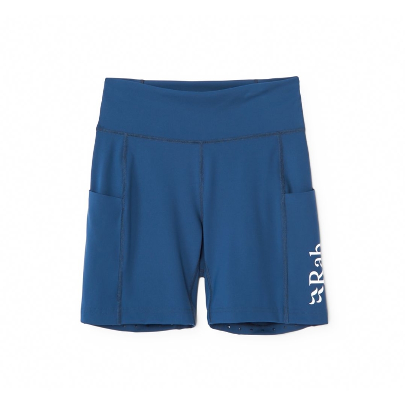 RAB Talus Tights Shorts Women's Tempest Blue