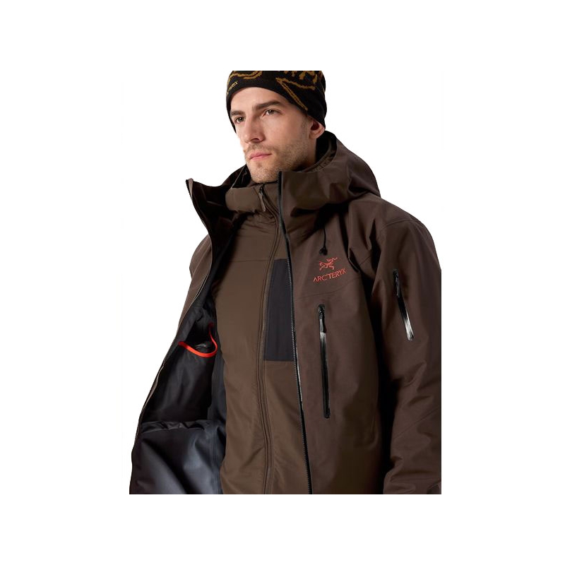 Arc'teryx Alpha SV Jacket Carob / Blk / Dynasty