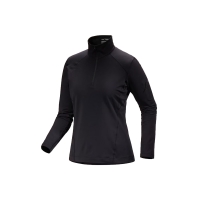 Arc'teryx Rho Zip Neck Women's Black.
