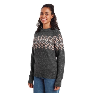 Sherpa Dumji Crew Women's Charcoal