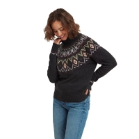 Sherpa Indu Mock Neck Women's Black