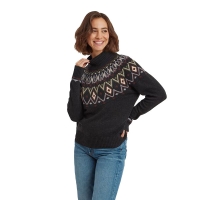 Sherpa Indu Mock Neck Women's Black