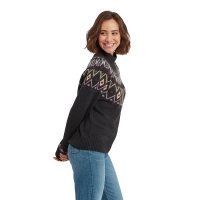 Sherpa Indu Mock Neck Women's Black