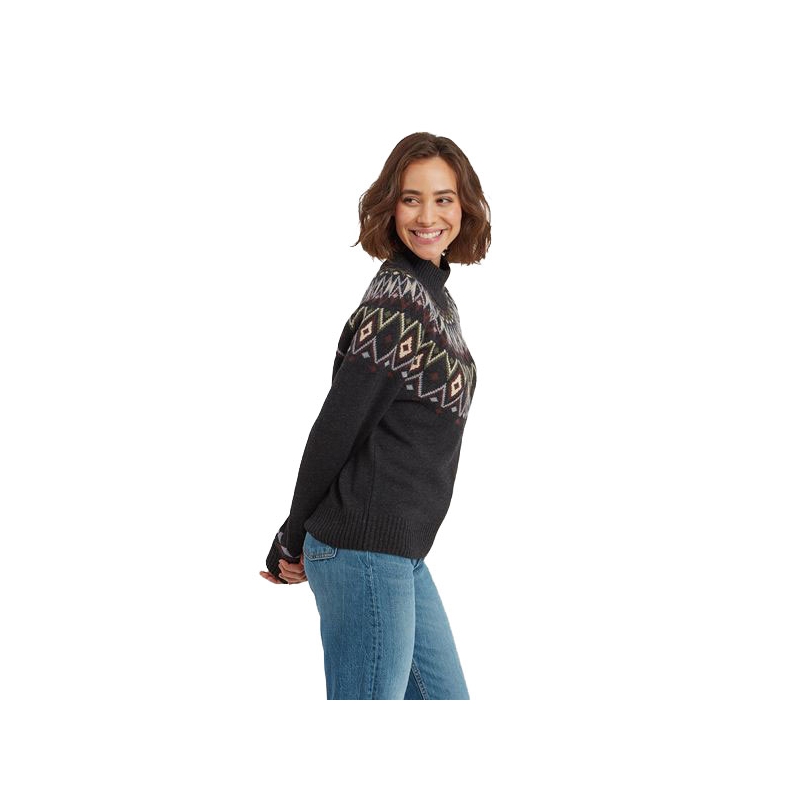 Sherpa Indu Mock Neck Women's Black