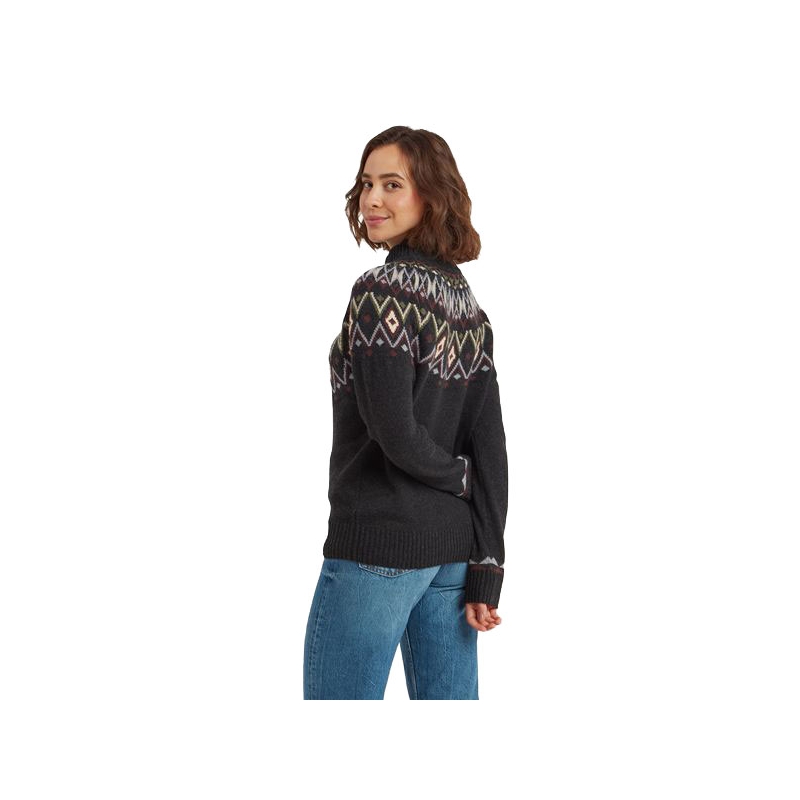 Sherpa Indu Mock Neck Women's Black