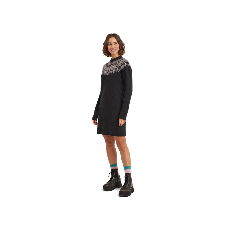 Sherpa Pamu Dress Women's Black