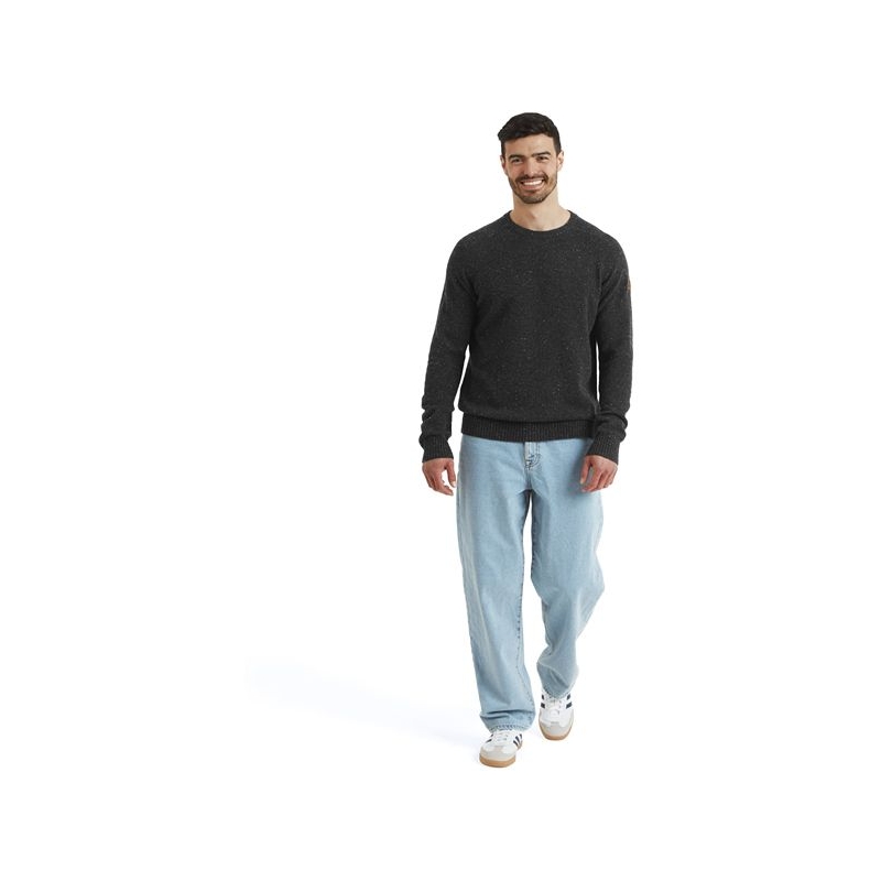 Sherpa Kantega Crew Sweater Black