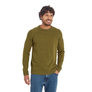 Sherpa Kantega Crew Sweater Moss