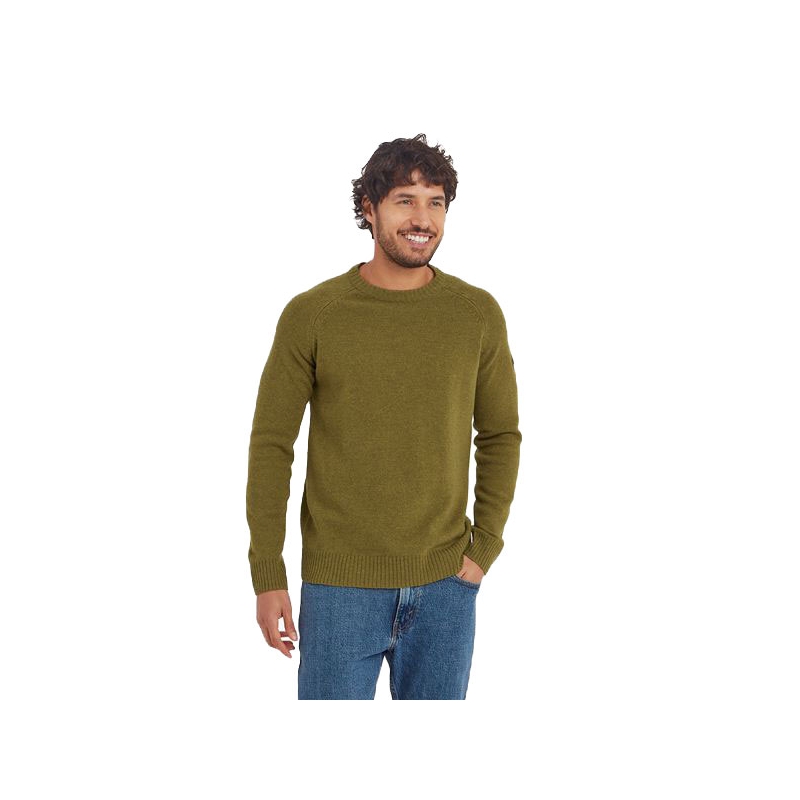Sherpa Kantega Crew Sweater Moss