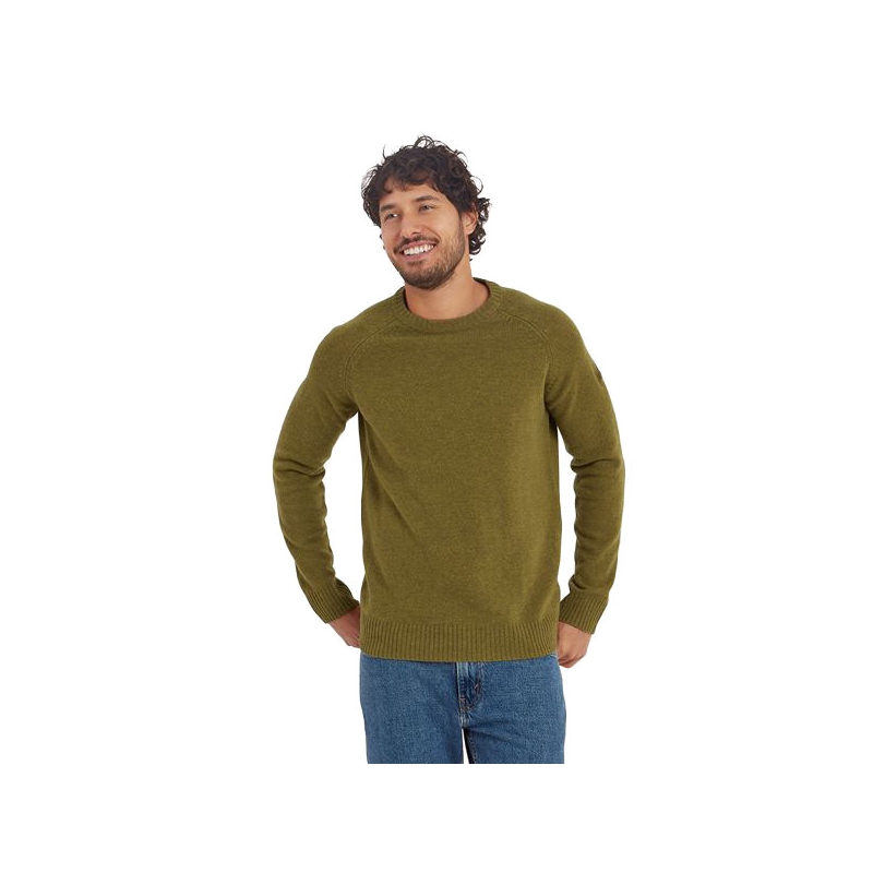 Sherpa Kantega Crew Sweater Moss