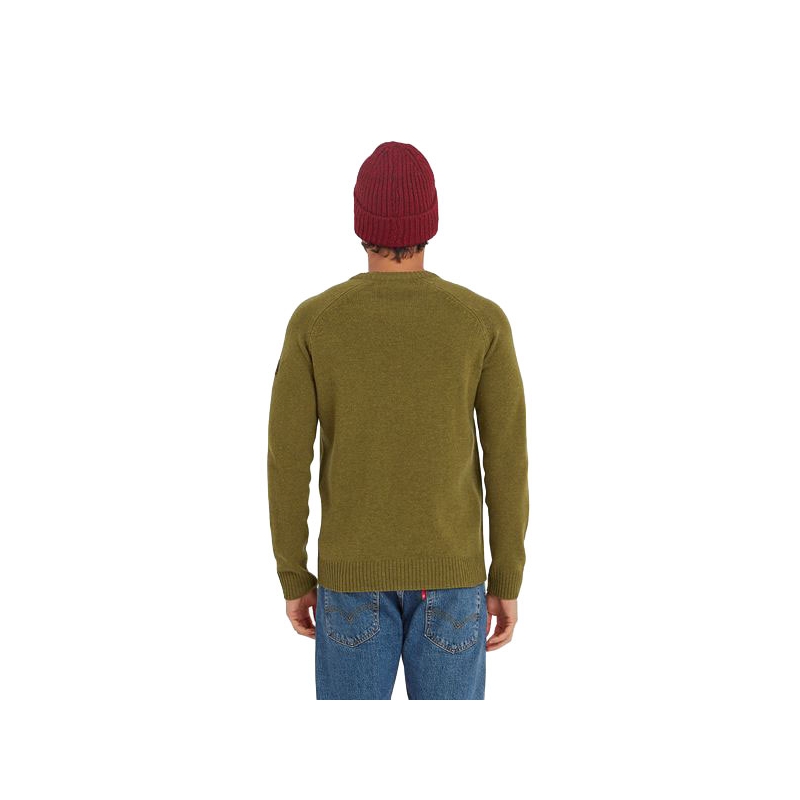 Sherpa Kantega Crew Sweater Moss