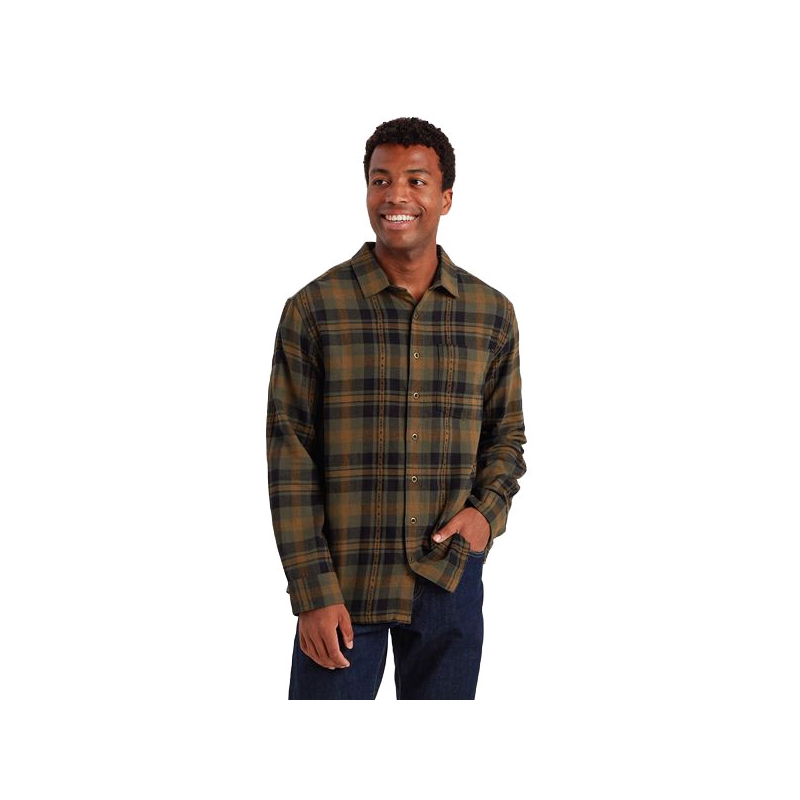 Sherpa Dharan L/S Shirt Evergreen