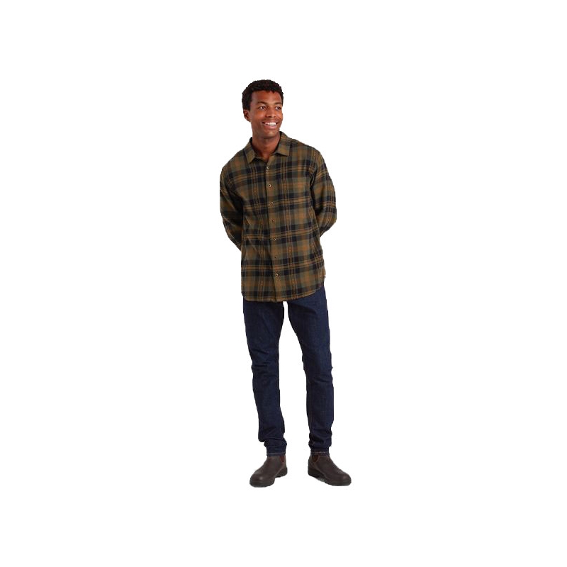 Sherpa Dharan L/S Shirt Evergreen