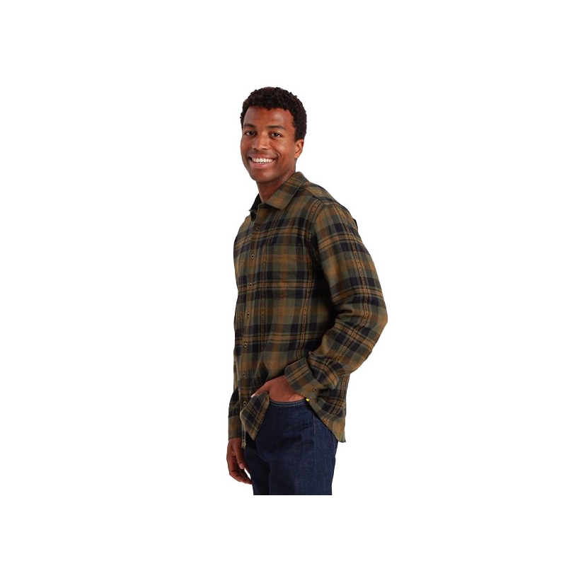 Sherpa Dharan L/S Shirt Evergreen