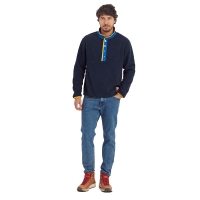 Sherpa Tarcho Snap 1/4 Pullover Rathee Blue