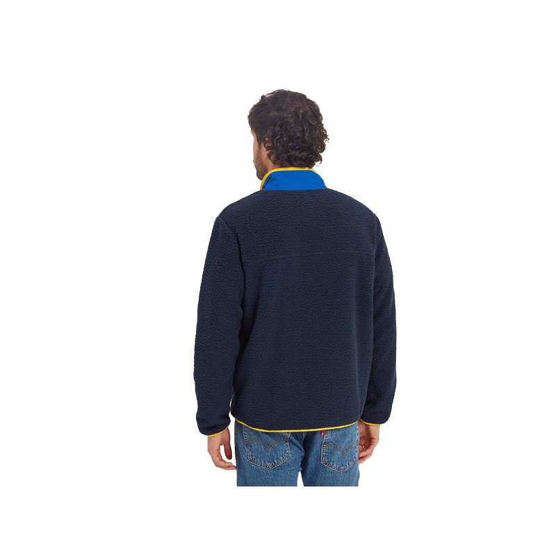 Sherpa Tarcho Snap 1/4 Pullover Rathee Blue