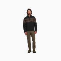 Royal Robbins Arch Rock 1/4 Zip Charcoal Htr Kirkwood Pt