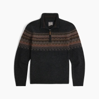 Royal Robbins Arch Rock 1/4 Zip Charcoal Htr Kirkwood Pt