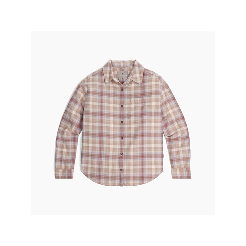 Royal Robbins Lieback Overshirt Women's Chalk Dipsea Pld