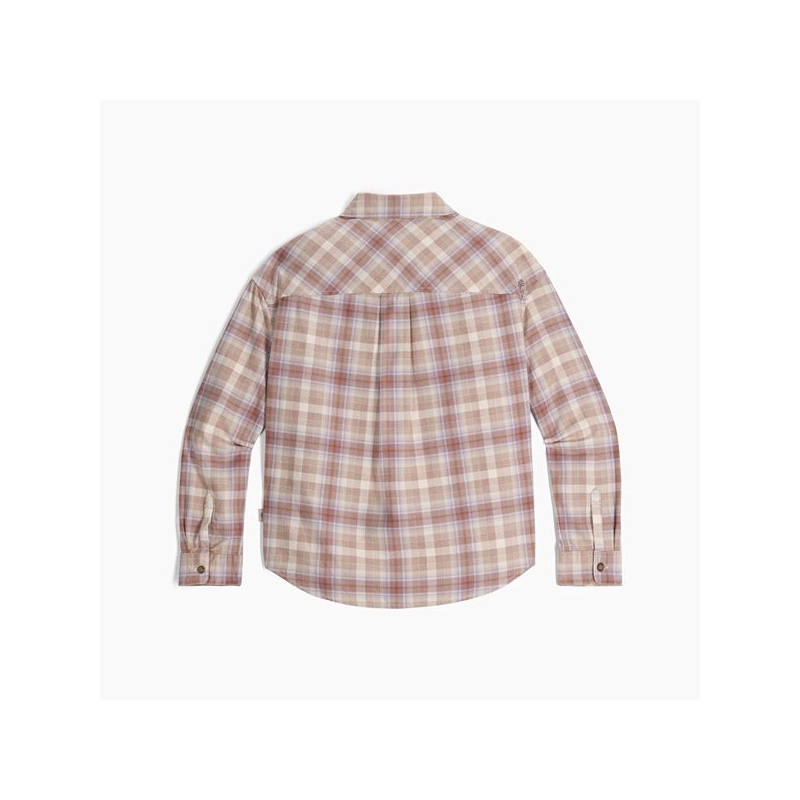 Royal Robbins Lieback Overshirt Women's Chalk Dipsea Pld