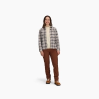 Royal Robbins Lieback Organic Cotton Flannel L/S Women's Everglade Bodega Bay Pld