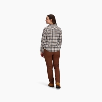 Royal Robbins Lieback Organic Cotton Flannel L/S Women's Everglade Bodega Bay Pld