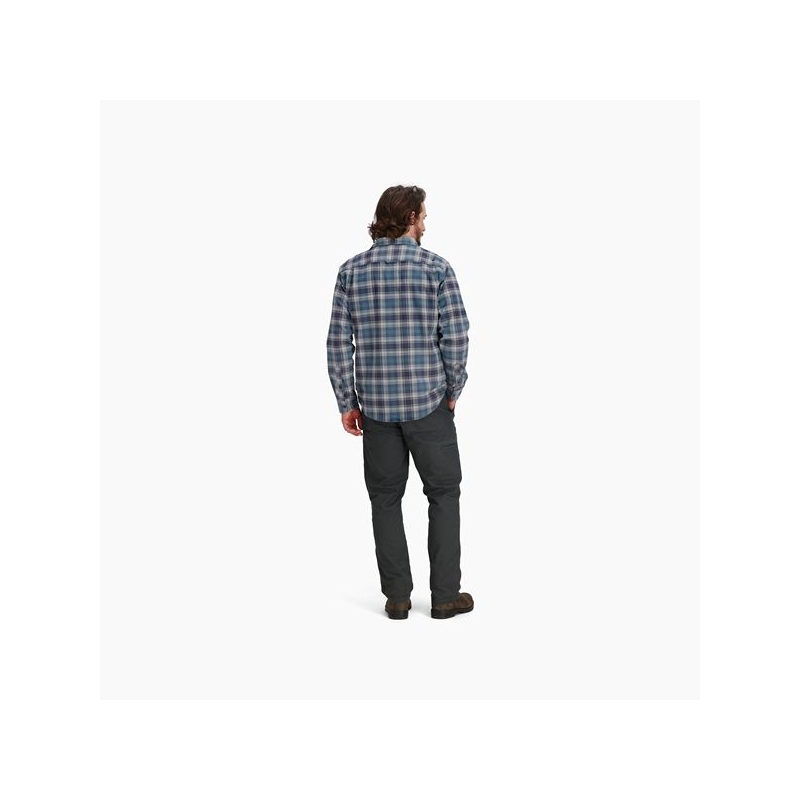 Royal Robbins Lieback Organic Cotton Flannel L/S Navy Dipsea Pld