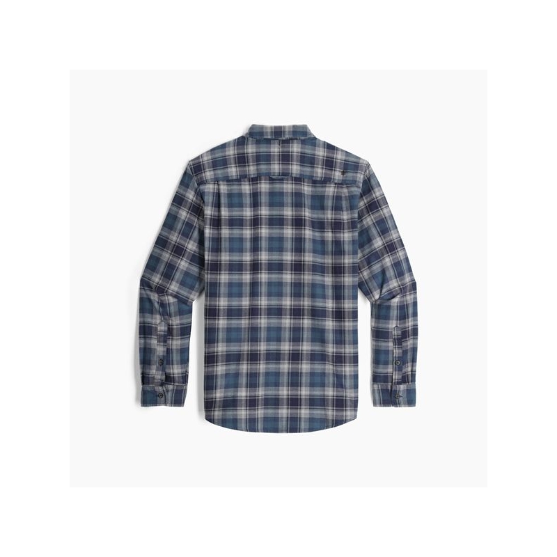Royal Robbins Lieback Organic Cotton Flannel L/S Navy Dipsea Pld