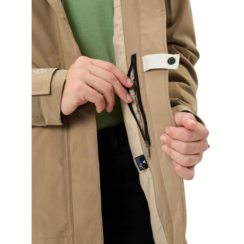 Vaude Skomer Wool Parka II Women's oat
