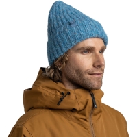 Buff Knitted & Fleece Band Hat EYLA LAKE BLUE