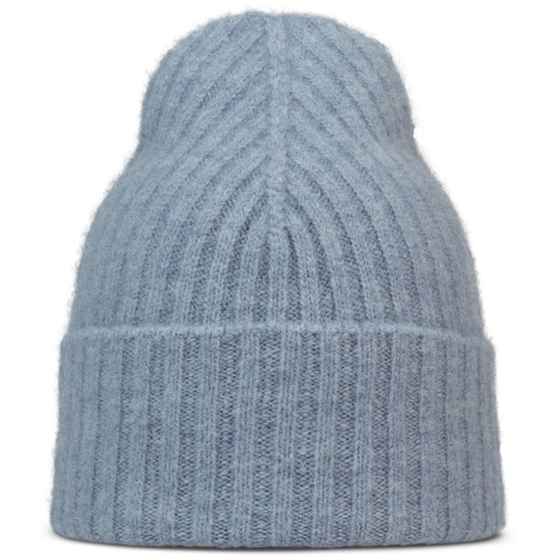 Buff Knitted Hat NILAH LAKE BLUE               