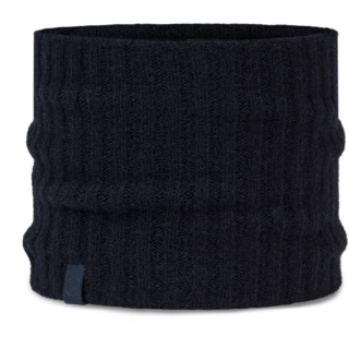 Buff Knitted Neckwarmer NILAH NIGHT BLUE