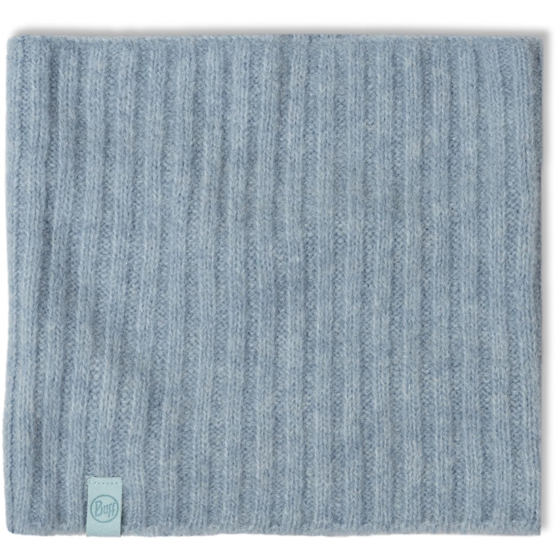 Buff Knitted Neckwarmer NILAH LAKE BLUE               