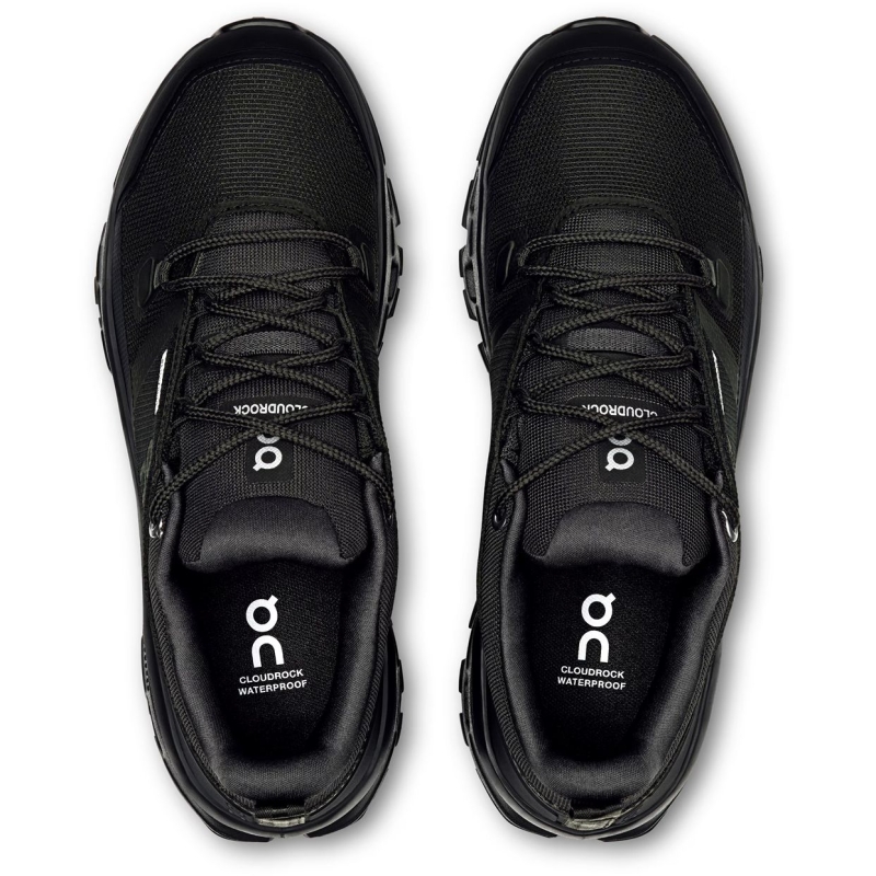 On-running Cloudrock Low WP Women's Black | Black