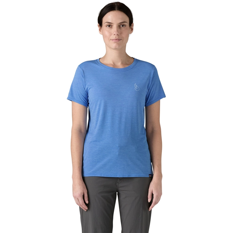 Patagonia Cap Cool Daily Graphic Shirt - Waters Women's Swelldrifter: Abundant Blue X-
