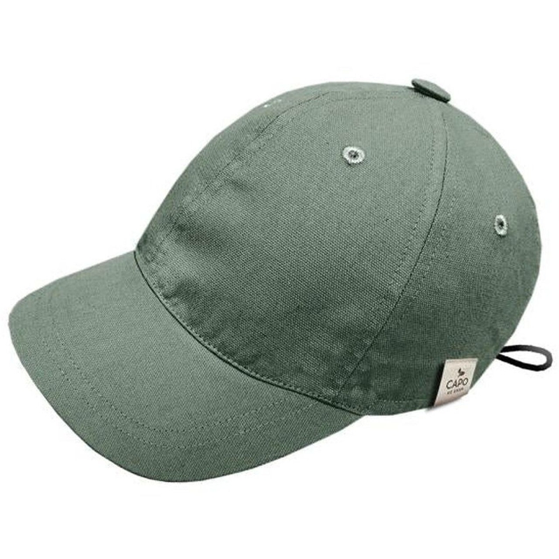 Capo Baseball Cap Canvas  Leaf Green